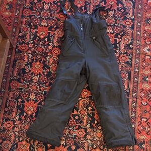 Black LL Bean Bib Snow Pants